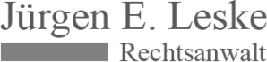 Leske Jürgen E. Rechtsanwalt Logo